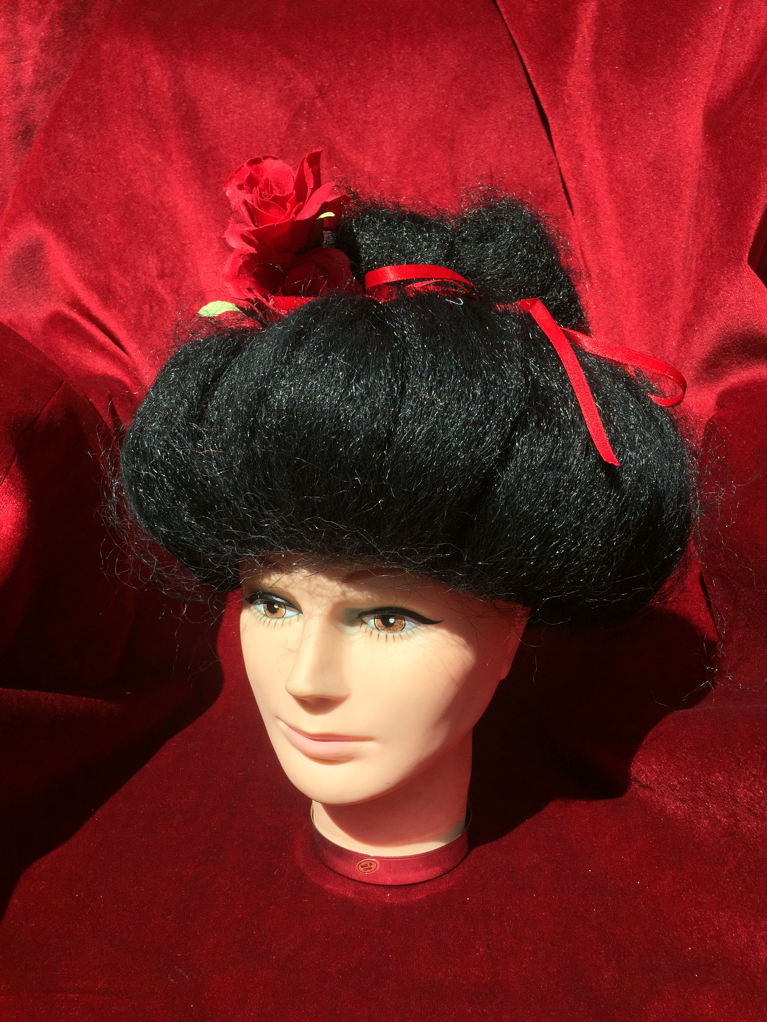 Masquerade Japanese Bun Wig Masquerade