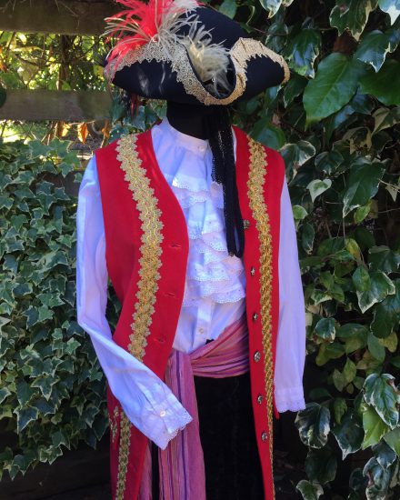 Ladies Red Swashbuckler Pirate - Masquerade