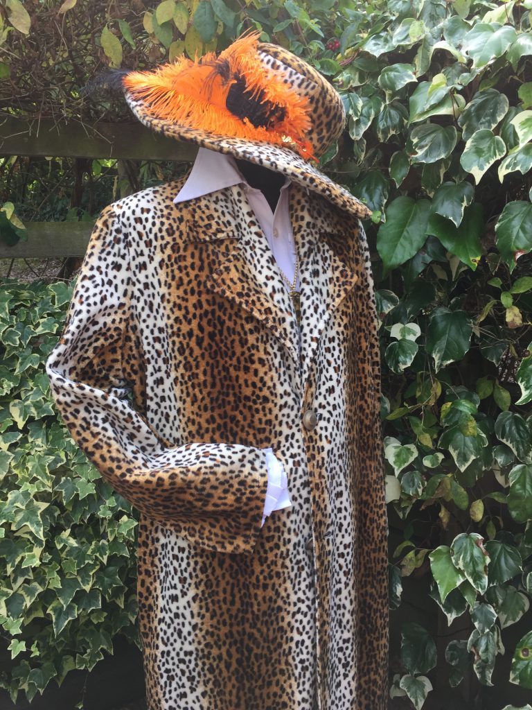 leopard print pimp suit