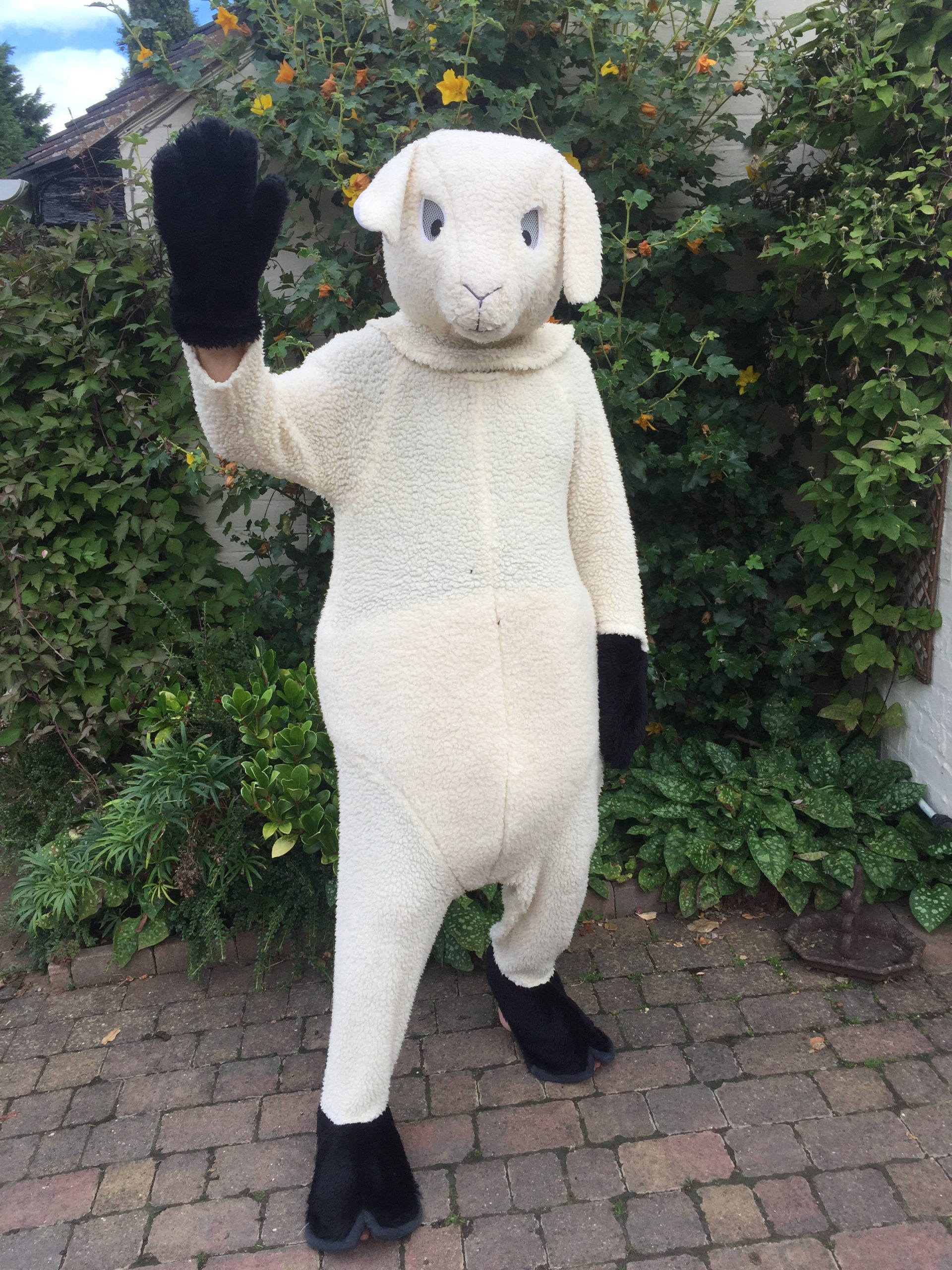 Masquerade Adult Sheep Mascot Costume To Hire. Animal Mascot Costumes — free download