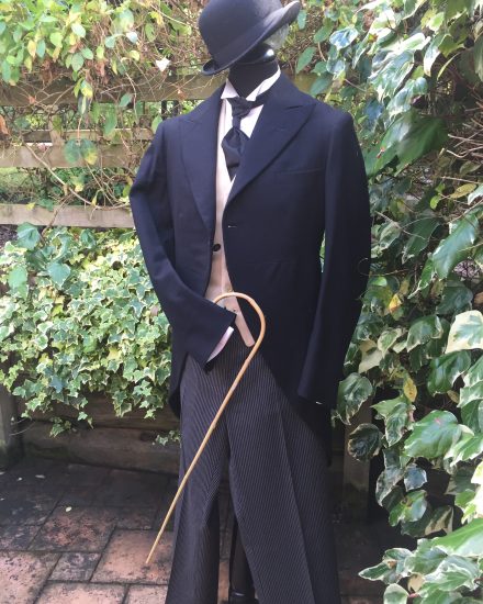 Masquerade Mens Charlie Chaplin Costume For Hire. Vintage Costume Hire
