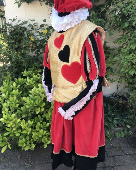 king of hearts costume homemade