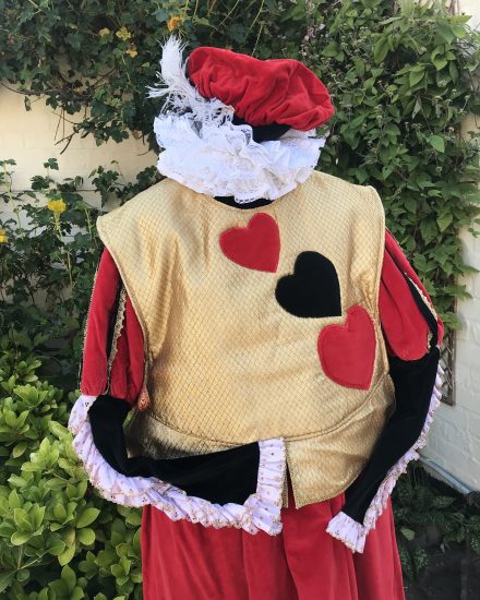 king of hearts costume homemade