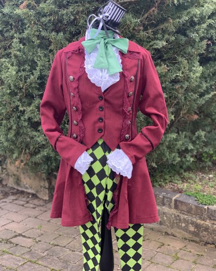 thumbnail image 2 of Ladies Mad Hatter Costume – Alice In Wonderland, Halloween Book Week, Complete Outfit, Unbranded 2 of 4