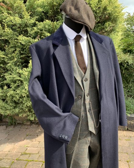 Masquerade Mens 1920’s Peaky Blinder Overcoat For Hire. Great Gatsby ...