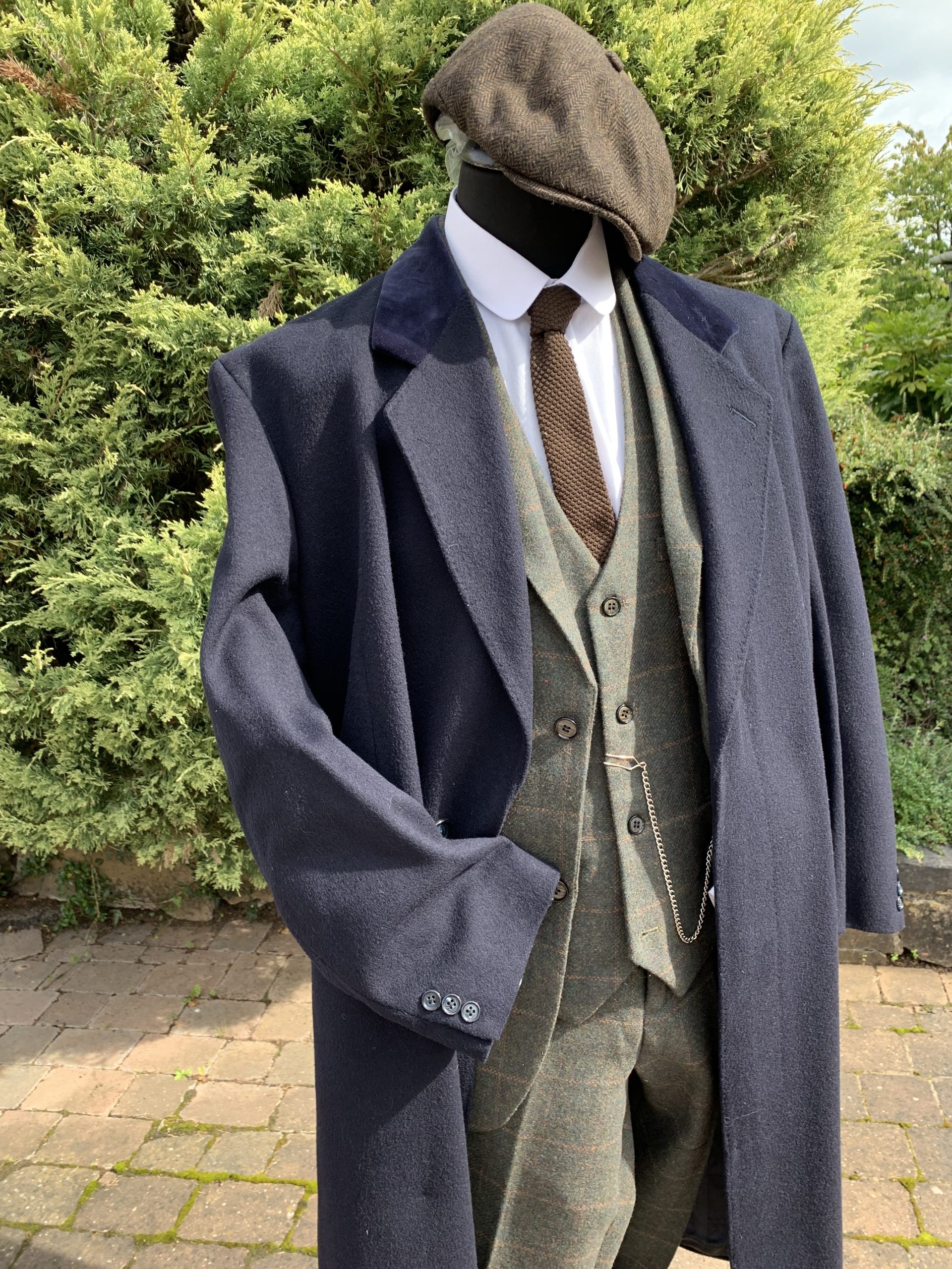 Masquerade Mens 1920 s Peaky Blinder Overcoat For Hire. Great Gatsby Overcoat