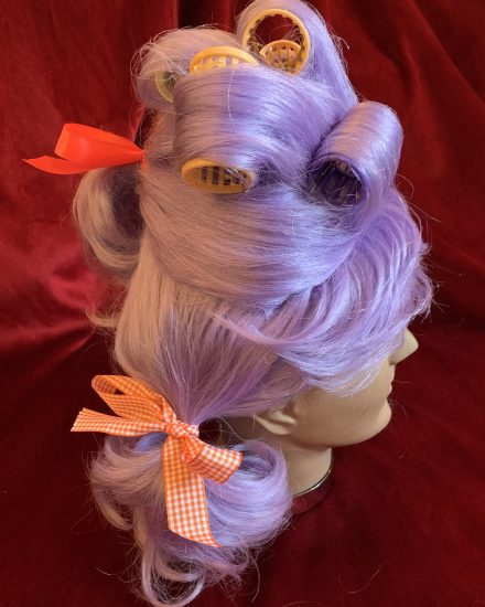 Masquerade Boudoir Pantomime Dame Wig To Hire, Pantomime Wigs, Stage Wigs