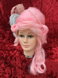 Pink Marie Antoinette wig
