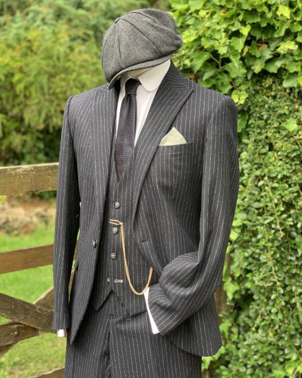 Peaky Blinders Thomas Shelby Pinstripe Suit